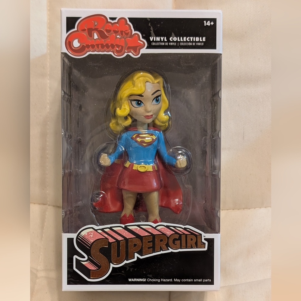 NWT Funko Supergirl Rock Candy Vinyl Collectible